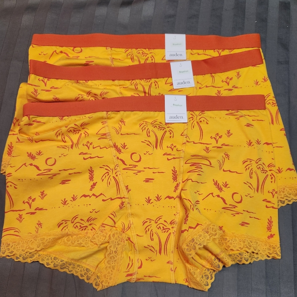 Auden Boyshort Panty Size Large